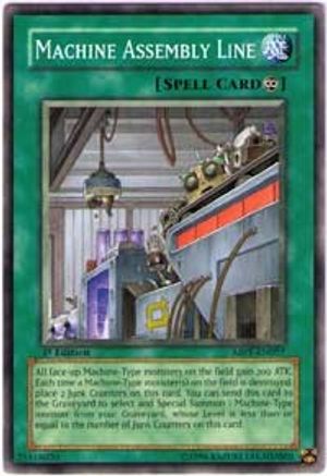 Machine Assembly Line (ABPF-EN057) - Absolute Powerforce 1st Edition - Premium Yugioh Single from Konami - Just $0.25! Shop now at Game Crave Tournament Store