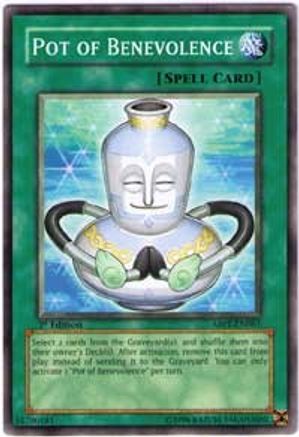 Pot of Benevolence (ABPF-EN061) - Absolute Powerforce Unlimited - Premium Yugioh Single from Konami - Just $0.46! Shop now at Game Crave Tournament Store