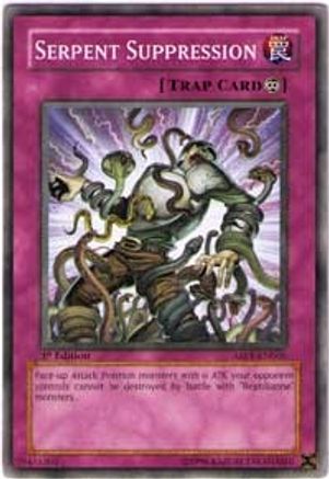 Serpent Suppression (ABPF-EN066) - Absolute Powerforce Unlimited - Premium Yugioh Single from Konami - Just $0.25! Shop now at Game Crave Tournament Store