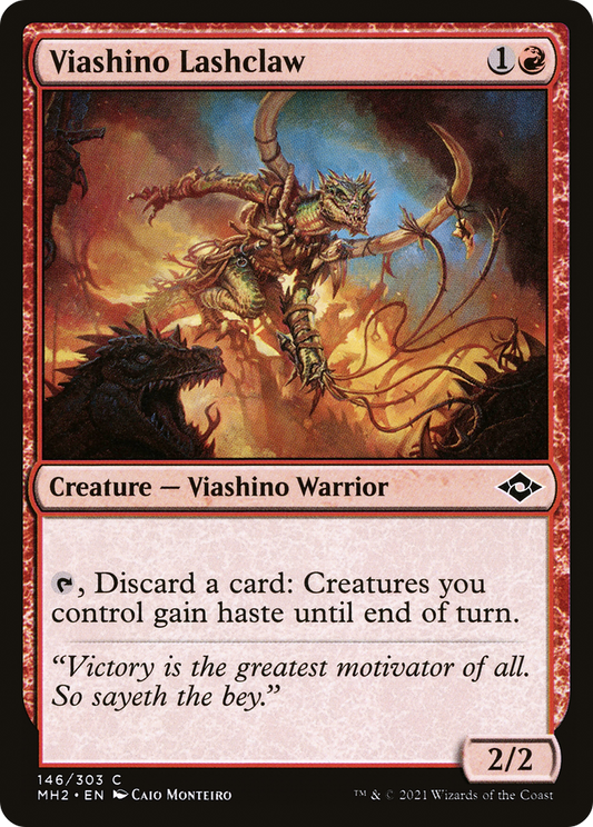 Viashino Lashclaw (MH2-146) - Modern Horizons 2 - Premium MTG Single from Wizards of the Coast - Just $0.08! Shop now at Game Crave Tournament Store