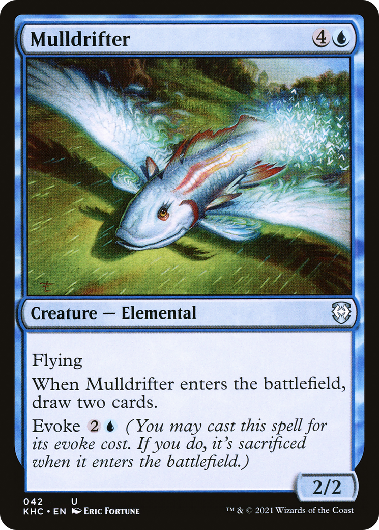 Mulldrifter (KHC-042) - Kaldheim Commander - Premium MTG Single from Wizards of the Coast - Just $0.25! Shop now at Game Crave Tournament Store