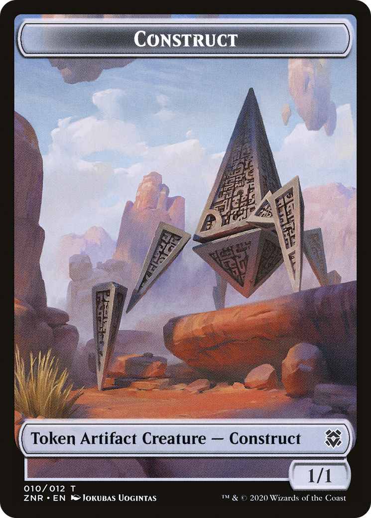 Construct (TZNR-010) - Zendikar Rising Tokens Foil - Premium MTG Single from Wizards of the Coast - Just $0! Shop now at Game Crave Tournament Store