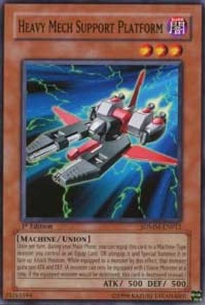 Heavy Mech Support Platform (SDMM-EN012) - Structure Deck: Machina Mayhem 1st Edition - Premium Yugioh Single from Konami - Just $0.08! Shop now at Game Crave Tournament Store