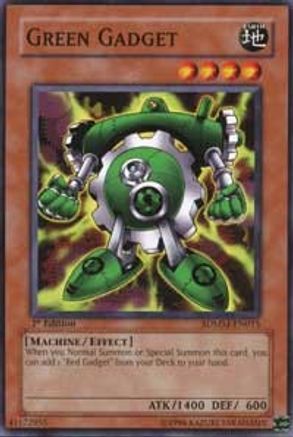 Green Gadget (SDMM-EN015) - Structure Deck: Machina Mayhem Unlimited - Premium Yugioh Single from Konami - Just $0.37! Shop now at Game Crave Tournament Store