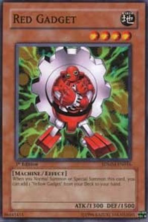 Red Gadget (SDMM-EN016) - Structure Deck: Machina Mayhem Unlimited - Premium Yugioh Single from Konami - Just $0.25! Shop now at Game Crave Tournament Store
