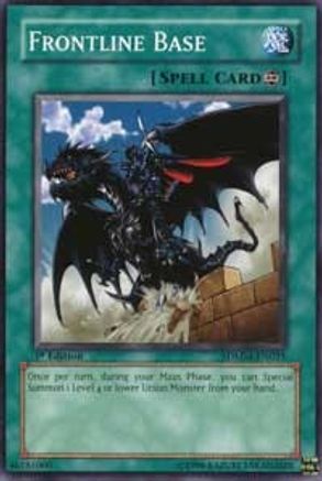 Frontline Base (SDMM-EN025) - Structure Deck: Machina Mayhem 1st Edition - Premium Yugioh Single from Konami - Just $0.30! Shop now at Game Crave Tournament Store