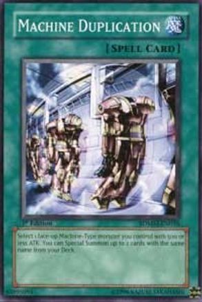 Machine Duplication (SDMM-EN026) - Structure Deck: Machina Mayhem 1st Edition - Premium Yugioh Single from Konami - Just $0.28! Shop now at Game Crave Tournament Store