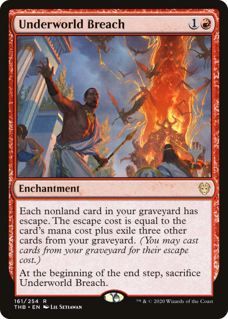Underworld Breach (PTHB-161P) - Theros Beyond Death Promos Foil - Premium MTG Single from Wizards of the Coast - Just $11.86! Shop now at Game Crave Tournament Store