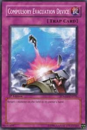 Compulsory Evacuation Device (SDMM-EN036) - Structure Deck: Machina Mayhem Unlimited - Premium Yugioh Single from Konami - Just $0.08! Shop now at Game Crave Tournament Store