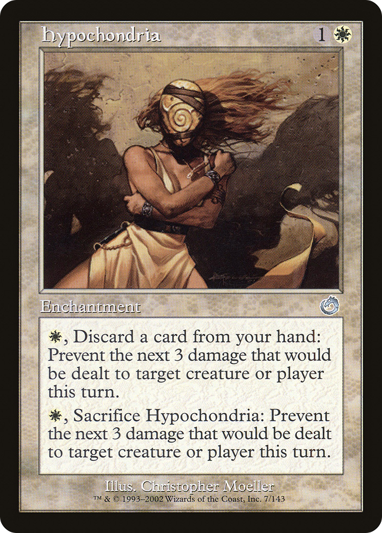 Hypochondria (TOR-007) - Torment - Premium MTG Single from Wizards of the Coast - Just $0.25! Shop now at Game Crave Tournament Store
