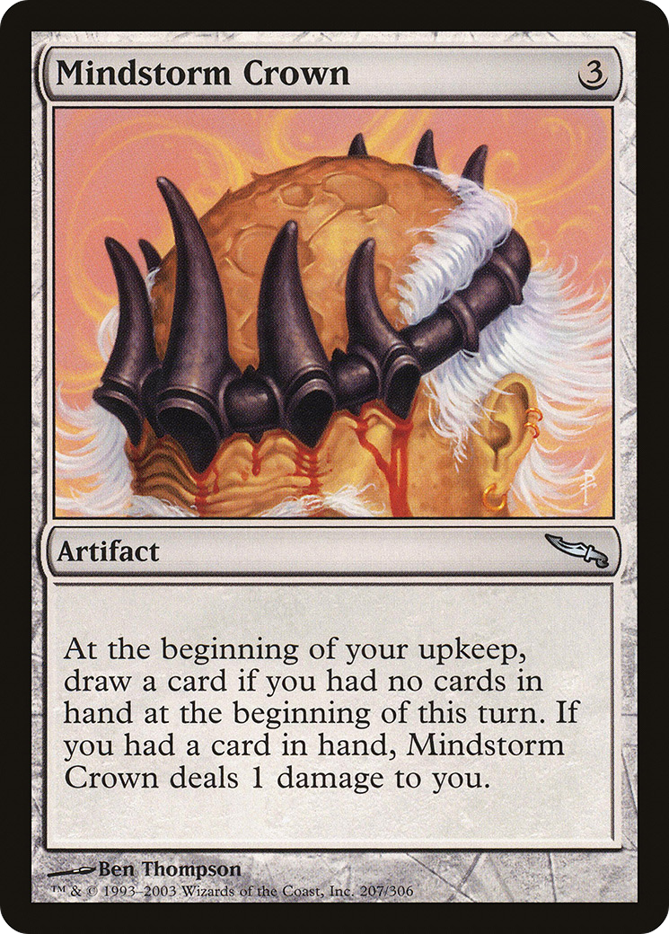 Mindstorm Crown (MRD-207) - Mirrodin - Premium MTG Single from Wizards of the Coast - Just $0.25! Shop now at Game Crave Tournament Store