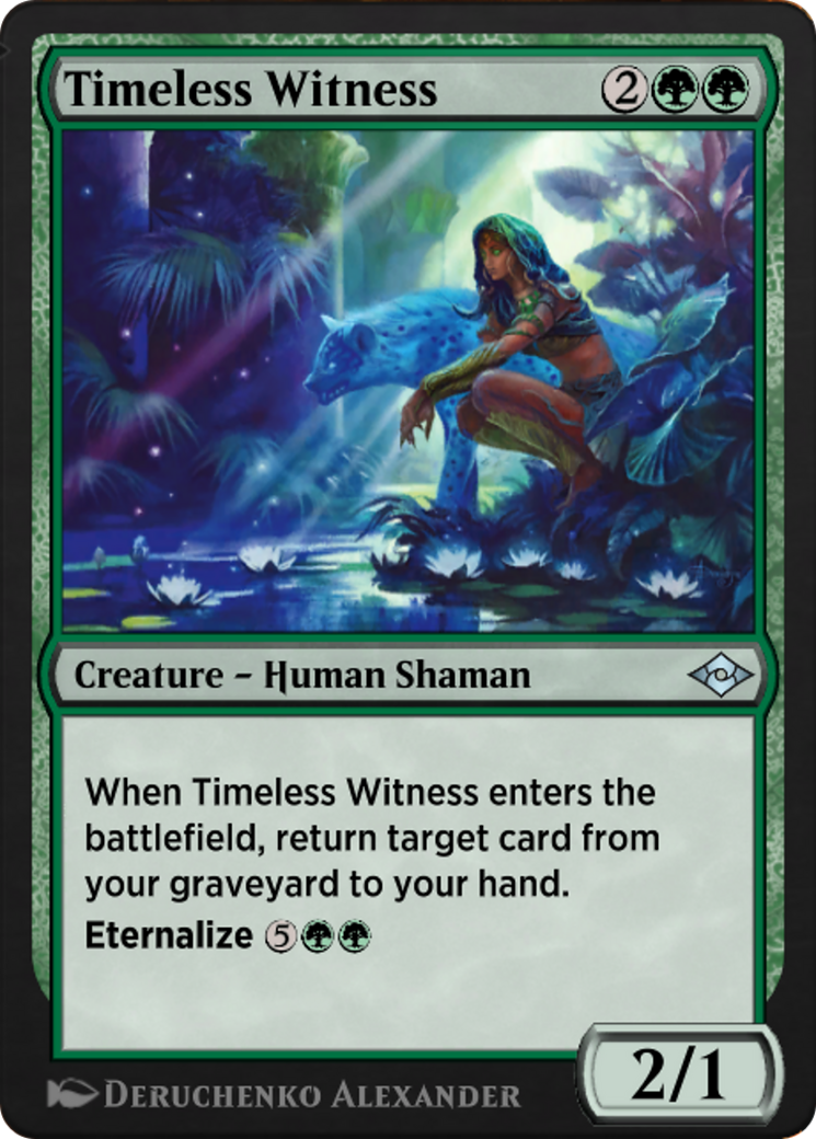 Timeless Witness (J21-654) - Jumpstart: Historic Horizons - Premium MTG Single from Wizards of the Coast - Just $0! Shop now at Game Crave Tournament Store