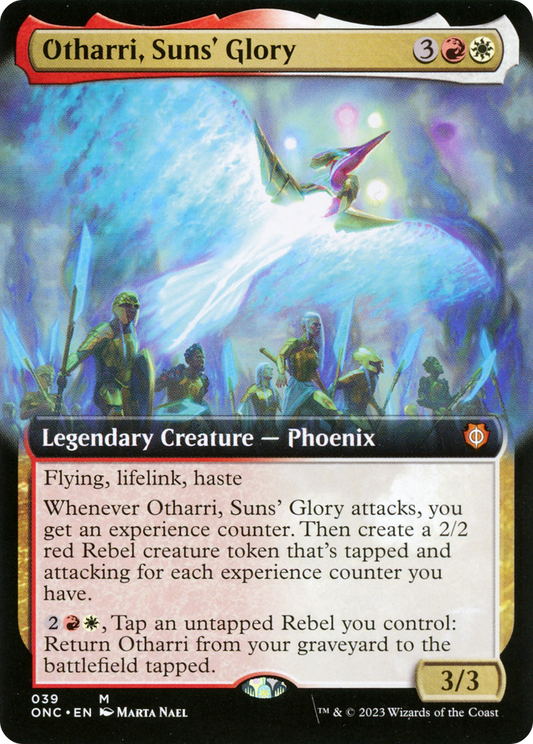 Otharri, Suns' Glory (ONC-039) - Phyrexia: All Will Be One Commander: (Extended Art) Foil - Premium MTG Single from Wizards of the Coast - Just $1.46! Shop now at Game Crave Tournament Store