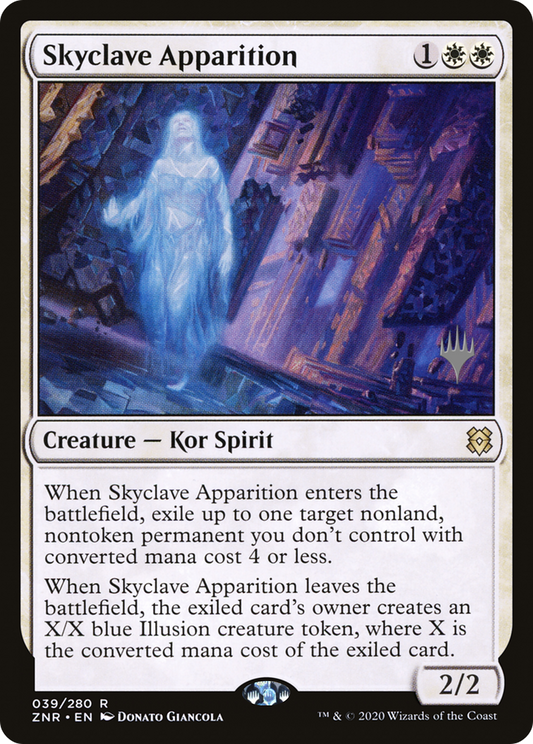 Skyclave Apparition (PZNR-39P) - Zendikar Rising Promos - Premium MTG Single from Wizards of the Coast - Just $0.17! Shop now at Game Crave Tournament Store