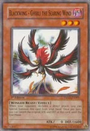 Blackwing - Ghibli the Searing Wind (TSHD-EN001) - The Shining Darkness 1st Edition - Premium Yugioh Single from Konami - Just $0.25! Shop now at Game Crave Tournament Store