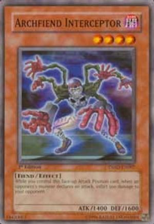 Archfiend Interceptor (TSHD-EN007) - The Shining Darkness Unlimited - Premium Yugioh Single from Konami - Just $0.25! Shop now at Game Crave Tournament Store