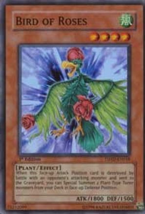 Bird of Roses (TSHD-EN018) - The Shining Darkness 1st Edition - Premium Yugioh Single from Konami - Just $1.14! Shop now at Game Crave Tournament Store