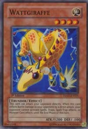 Wattgiraffe (TSHD-EN025) - The Shining Darkness Unlimited - Premium Yugioh Single from Konami - Just $0.38! Shop now at Game Crave Tournament Store