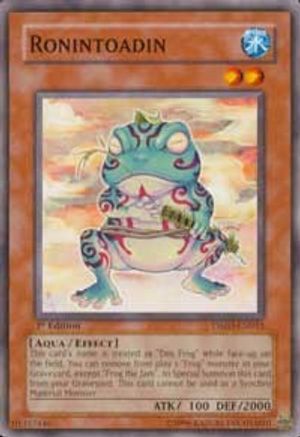 Ronintoadin (TSHD-EN033) - The Shining Darkness 1st Edition - Premium Yugioh Single from Konami - Just $0.25! Shop now at Game Crave Tournament Store