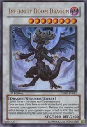 Infernity Doom Dragon (TSHD-EN042) - The Shining Darkness Unlimited - Premium Yugioh Single from Konami - Just $8.46! Shop now at Game Crave Tournament Store