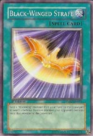 Black-Winged Strafe (TSHD-EN045) - The Shining Darkness Unlimited - Premium Yugioh Single from Konami - Just $0.25! Shop now at Game Crave Tournament Store