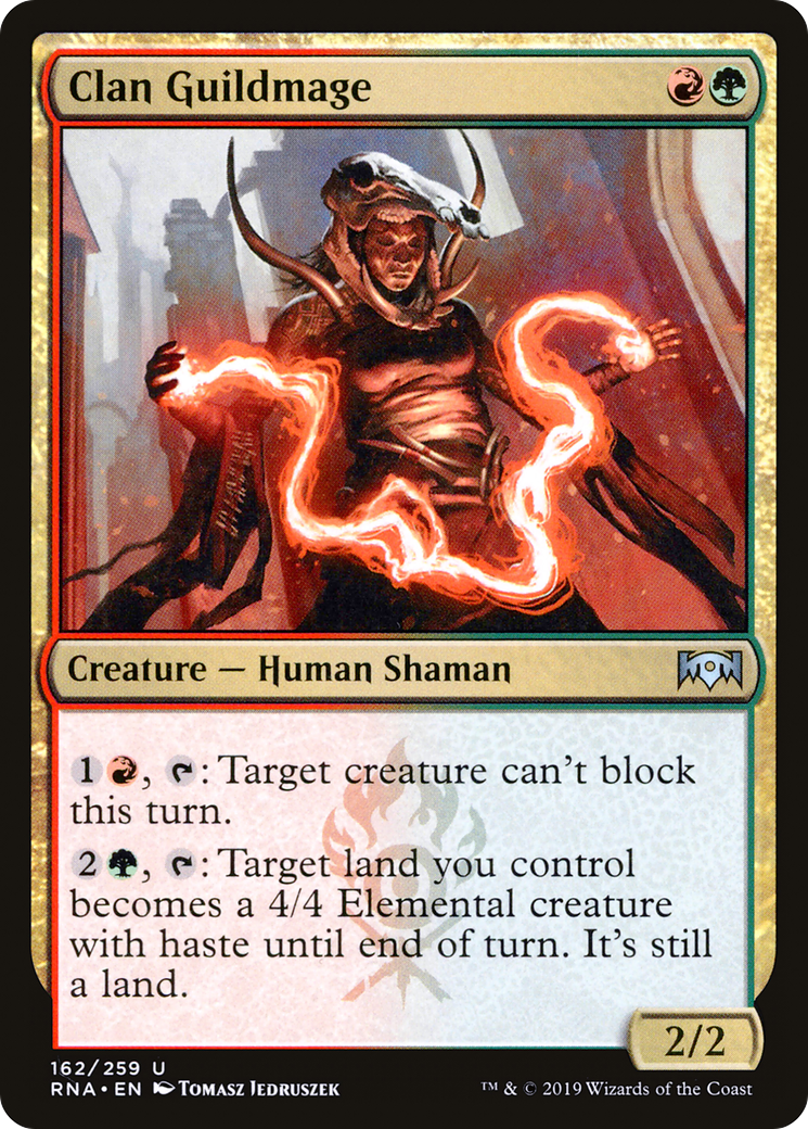 Clan Guildmage (RNA-162) - Ravnica Allegiance Foil - Premium MTG Single from Wizards of the Coast - Just $0.15! Shop now at Game Crave Tournament Store
