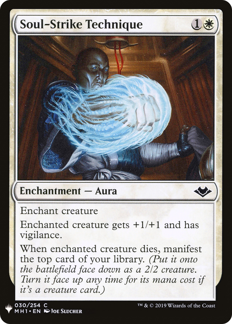 Soul-Strike Technique (MB1-239) - Mystery Booster - Premium MTG Single from Wizards of the Coast - Just $0.08! Shop now at Game Crave Tournament Store