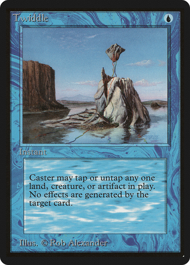 Twiddle (LEB-086) - Limited Edition Beta - Premium MTG Single from Wizards of the Coast - Just $5.22! Shop now at Game Crave Tournament Store