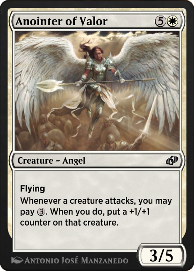 Anointer of Valor (J21-046) - Jumpstart: Historic Horizons - Premium MTG Single from Wizards of the Coast - Just $0! Shop now at Game Crave Tournament Store