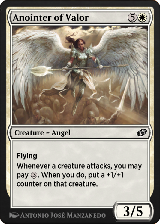 Anointer of Valor (J21-046) - Jumpstart: Historic Horizons - Premium MTG Single from Wizards of the Coast - Just $0! Shop now at Game Crave Tournament Store