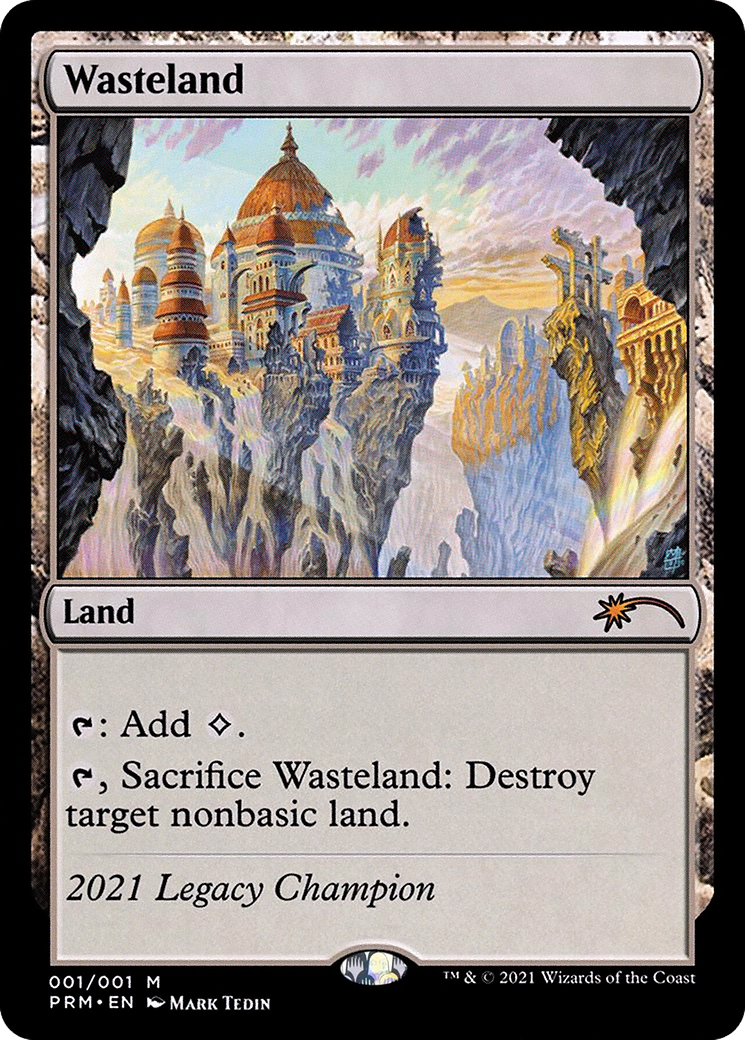 Wasteland (OLGC-2021A) - Legacy Championship - Premium MTG Single from Wizards of the Coast - Just $0! Shop now at Game Crave Tournament Store