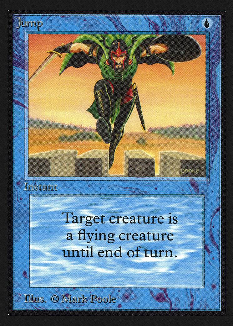 Jump (CED-061) - Collectors' Edition - Premium MTG Single from Wizards of the Coast - Just $0.67! Shop now at Game Crave Tournament Store