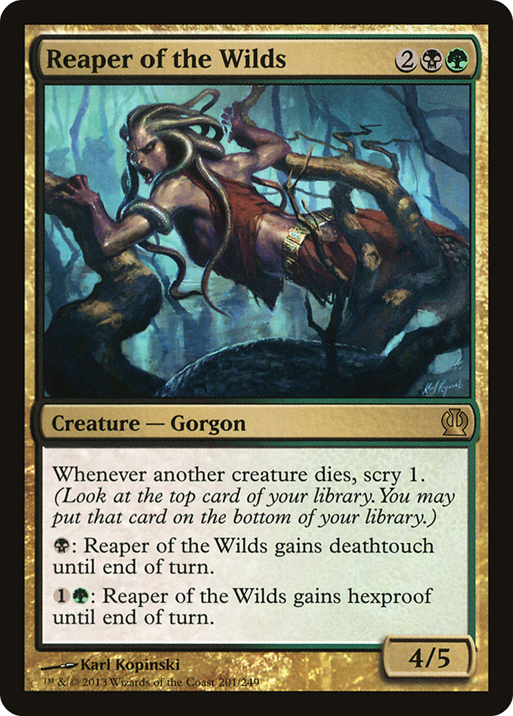 Reaper of the Wilds (THS-201) - Theros - Premium MTG Single from Wizards of the Coast - Just $0.08! Shop now at Game Crave Tournament Store