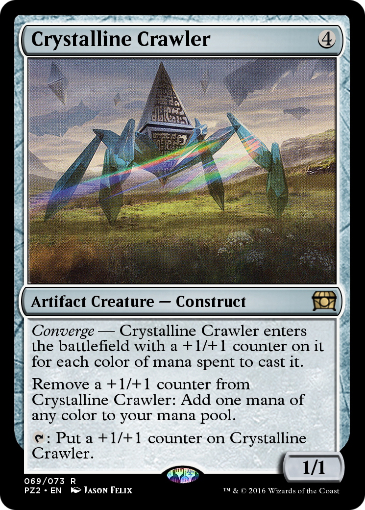 Crystalline Crawler (PZ2-069) - Treasure Chest Foil - Premium MTG Single from Wizards of the Coast - Just $0! Shop now at Game Crave Tournament Store