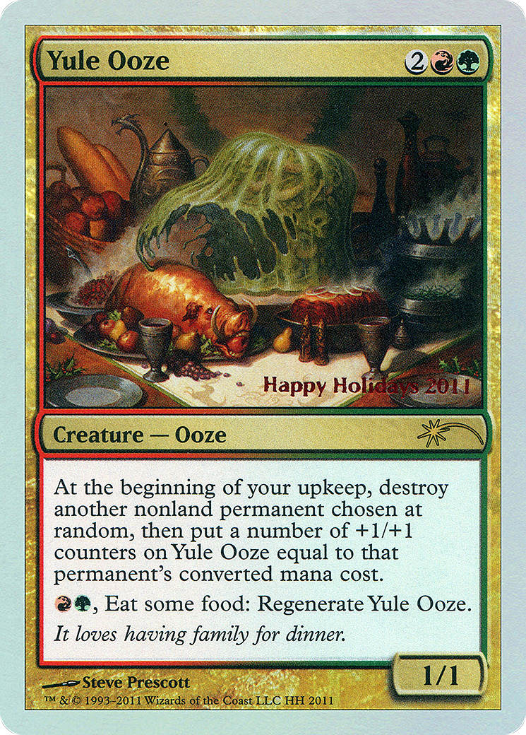 Yule Ooze (HHO-011) - Happy Holidays Foil - Premium MTG Single from Wizards of the Coast - Just $56.67! Shop now at Game Crave Tournament Store