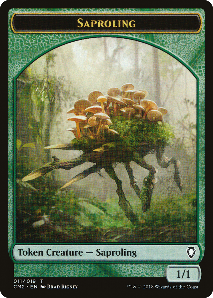 Saproling (TCM2-011) - Commander Anthology Volume II Tokens - Premium MTG Single from Wizards of the Coast - Just $0.08! Shop now at Game Crave Tournament Store
