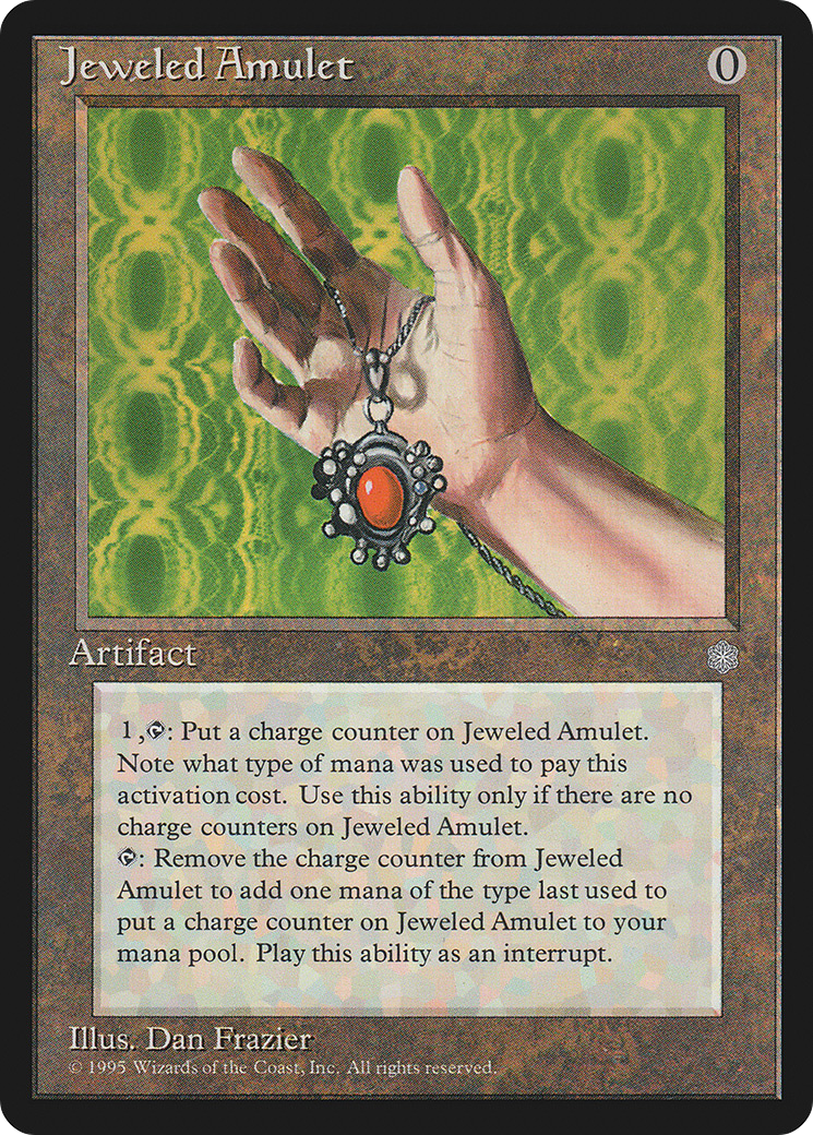 Jeweled Amulet (ICE-326) - Ice Age - Premium MTG Single from Wizards of the Coast - Just $6.02! Shop now at Game Crave Tournament Store