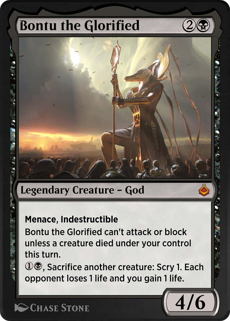 Bontu the Glorified (AKR-095) - Amonkhet Remastered - Premium MTG Single from Wizards of the Coast - Just $0! Shop now at Game Crave Tournament Store