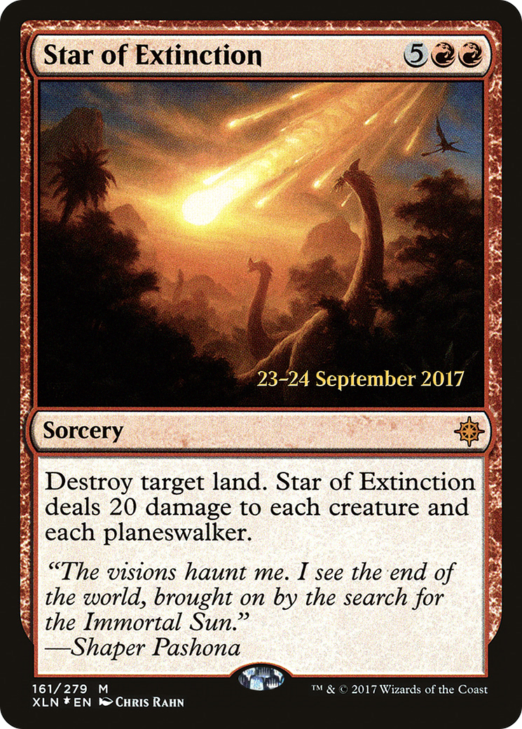 Star of Extinction (PXLN-161S) - Ixalan Promos Foil - Premium MTG Single from Wizards of the Coast - Just $2.66! Shop now at Game Crave Tournament Store
