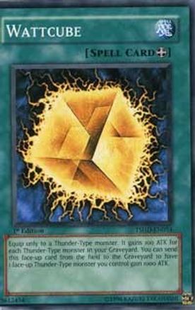 Wattcube (TSHD-EN054) - The Shining Darkness Unlimited - Premium Yugioh Single from Konami - Just $0.26! Shop now at Game Crave Tournament Store