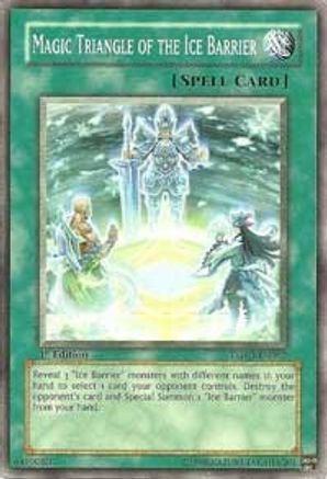 Magic Triangle of the Ice Barrier (TSHD-EN057) - The Shining Darkness 1st Edition - Premium Yugioh Single from Konami - Just $0.08! Shop now at Game Crave Tournament Store