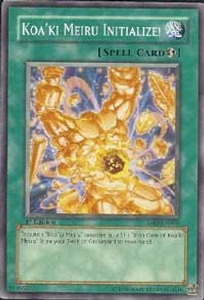 Koa'ki Meiru Initialize! (TSHD-EN058) - The Shining Darkness 1st Edition - Premium Yugioh Single from Konami - Just $0.25! Shop now at Game Crave Tournament Store