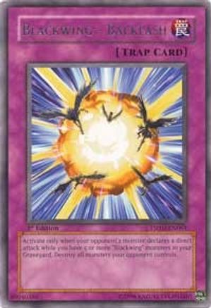 Blackwing - Backlash (TSHD-EN064) - The Shining Darkness 1st Edition - Premium Yugioh Single from Konami - Just $0.26! Shop now at Game Crave Tournament Store