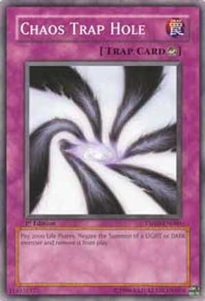Chaos Trap Hole (TSHD-EN080) - The Shining Darkness 1st Edition - Premium Yugioh Single from Konami - Just $0.30! Shop now at Game Crave Tournament Store