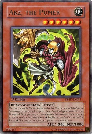 Akz, the Pumer (TSHD-EN085) - The Shining Darkness Unlimited - Premium Yugioh Single from Konami - Just $0.25! Shop now at Game Crave Tournament Store