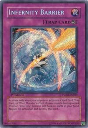 Infernity Barrier (TSHD-EN089) - The Shining Darkness Unlimited - Premium Yugioh Single from Konami - Just $20.79! Shop now at Game Crave Tournament Store
