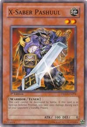 X-Saber Pashuul (TSHD-EN094) - The Shining Darkness 1st Edition - Premium Yugioh Single from Konami - Just $0.25! Shop now at Game Crave Tournament Store