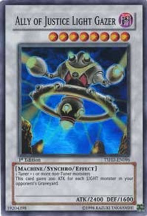 Ally of Justice Light Gazer (TSHD-EN096) - The Shining Darkness 1st Edition - Premium Yugioh Single from Konami - Just $0.31! Shop now at Game Crave Tournament Store