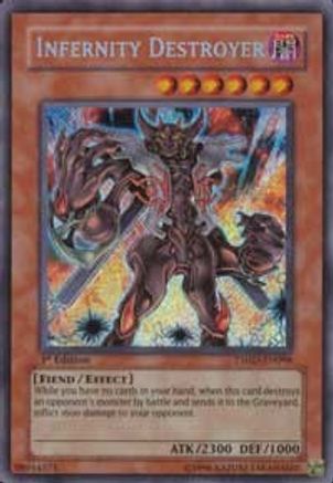 Infernity Destroyer (TSHD-EN098) - The Shining Darkness 1st Edition - Premium Yugioh Single from Konami - Just $3.63! Shop now at Game Crave Tournament Store