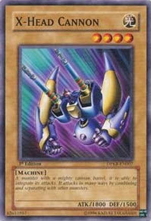 X-Head Cannon (DPKB-EN007) - Duelist Pack: Kaiba 1st Edition - Premium Yugioh Single from Konami - Just $0.25! Shop now at Game Crave Tournament Store